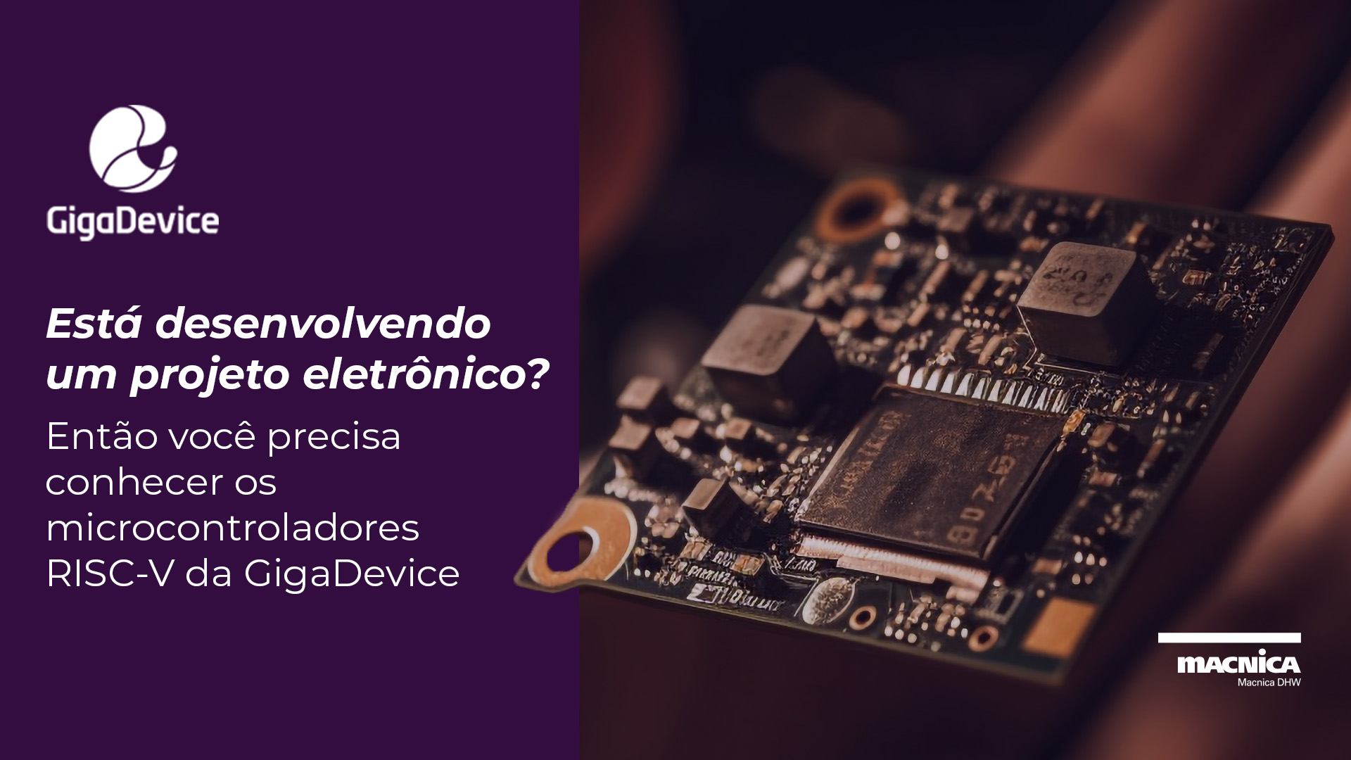Conheça o microcontrolador RISC-V ideal para o seu projeto eletrônico