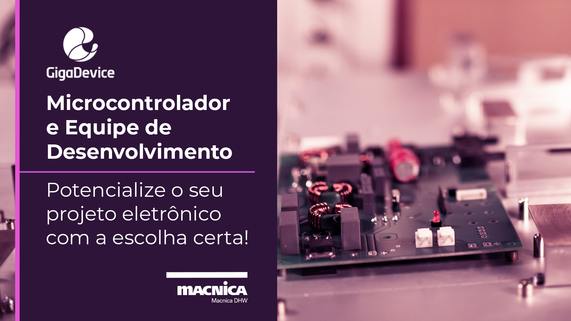 Potencialize o sucesso do seu projeto eletrônico com o microcontrolador certo!!
